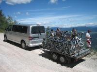 Bike Shuttle to Monte Peller